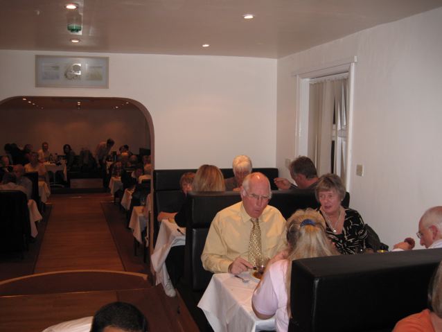 Autumn Supper at Sylhet Lodge in October 2009